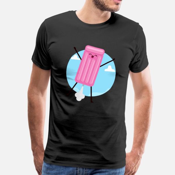

inflatable matress funny fart pink witty humor t shirt men designs tee shirt round neck trend cute comfortable spring autumn natural shirt