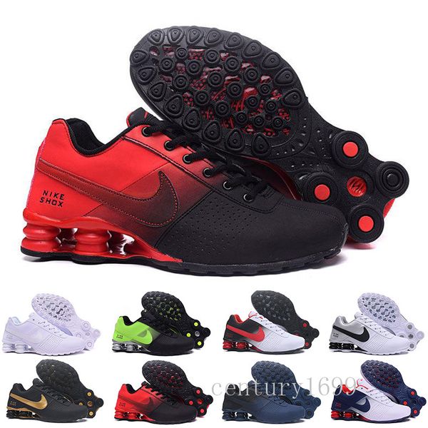 

высокое качество новый shox deliver 809 мужчин кроссовки дешевые известные deliver oz nz мужчины кроссовки черный белый синий увеличение воз