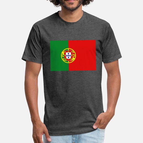 

португалия флаг t shirt мужчины создание хлопок плюс размер 3xl смешные письмо сыпучие spring trend shirt