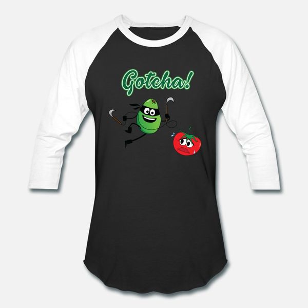 

gotcha avocado ninja gift idea t shirt men designer cotton s-3xl slim cute authentic spring autumn pictures shirt