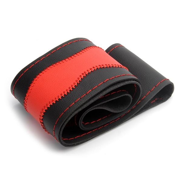 

steering covers diy microfiber leather car steering wheel cover handmade braid auto interior accessories