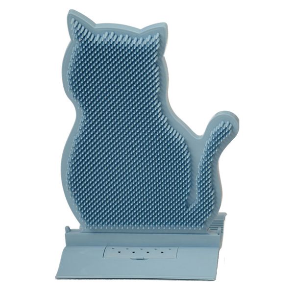 

cleaning shedding hair cat itching brush door mount pet grooming scratching comb