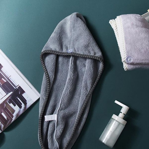 

women shampoo quick magic dryer microfiber hair quick dry towel wrap bath hat shower cap scrub cleaning tool bathroom products