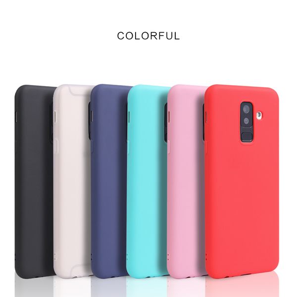 

mobile phone case for samsung a6 plus case luxury original silicone full protection soft cover for samsung phone case with drop resistant