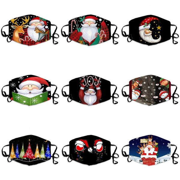 

2020 face mask washable printing dustproof masks outdoor cycling neck magic designer mask#162, Black
