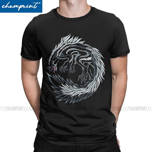 

tobi-kadachi monster hunter world t-shirts men mhw game casual pure cotton tee shirt short sleeve t shirt unique