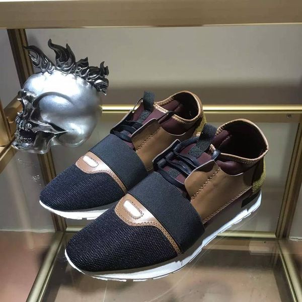 

2020 designer shoes drop shipping popular casual shoe man woman sneaker fashion mixed colors red blue nude mesh trainer with box, Black