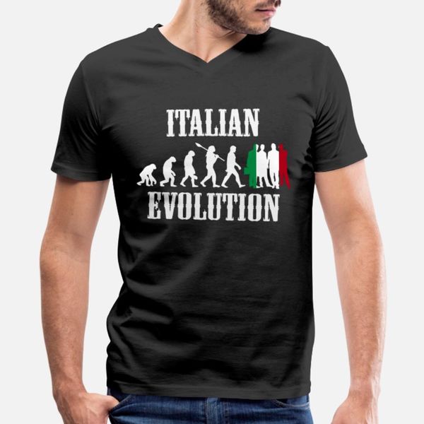 

italy country gift evolution t shirt men customize cotton crew neck vintage cute basic spring normal shirt