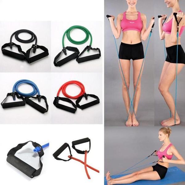

resistance bands one word pull rope word puller natural latex elastic resistance rope straight tension fitness equipment