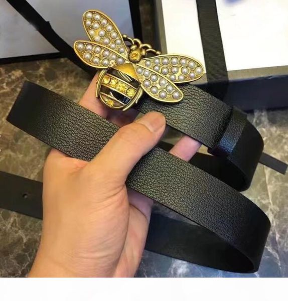 

2018 designer cowskin belt double buckle real leather luxury male designer belt for men women size wide 2.0 3.4 3.8 with box, Black;brown