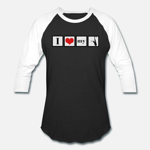 

i love my saxophone t shirt men print short sleeve euro size s-3xl pictures anti-wrinkle basic spring pattern shirt
