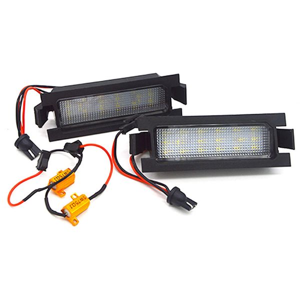

2pcs canbus 18smd led number license plate light lamp forhyundai i30 (gd)2013 2014 2020 auto car-styling