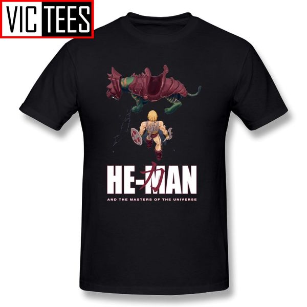 

men's he-man and the masters of the universe akira t-shirts short-sleeve 100% cotton t shirts printed tee shirts