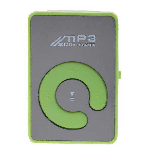 

compact mini mirror clip usb mp3 music player media supports 16gb sd tf card