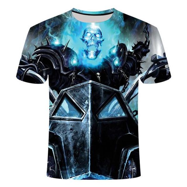 

3d skull poker men brand mens 3d print shirts humor comics humor men clothing