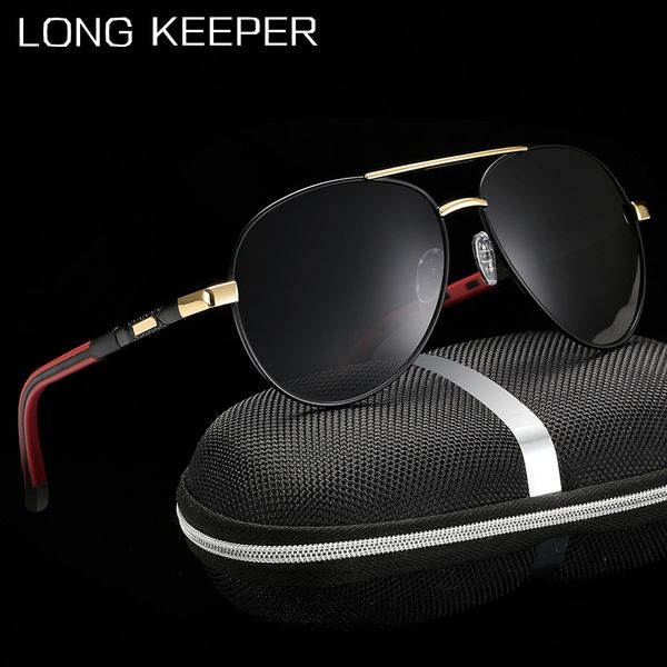 

2020 men polarized sunglasses brand designer pilot metal frame sun glasses for male outdoor driving goggles uv400 gafas de sol, White;black