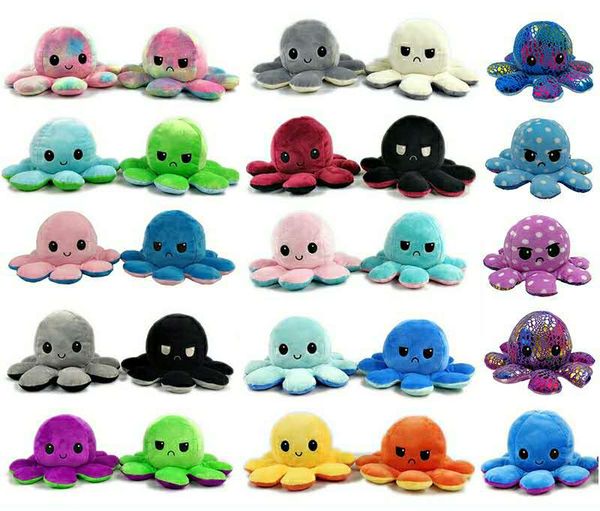 

flip ocs doll double-sided flip cute smile face angry doll ocean toy anime cartoon