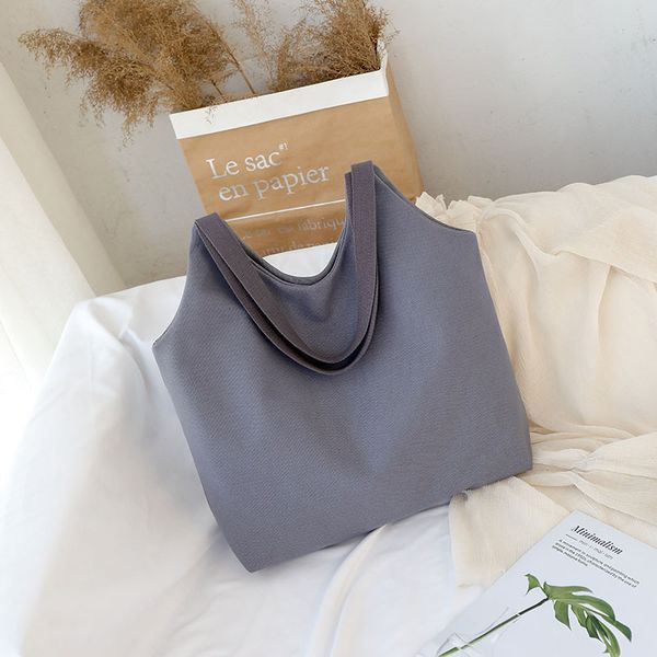 

korean large-capacity fashion shopping bag literary environmental protection shopping bag japanese ins canvas women