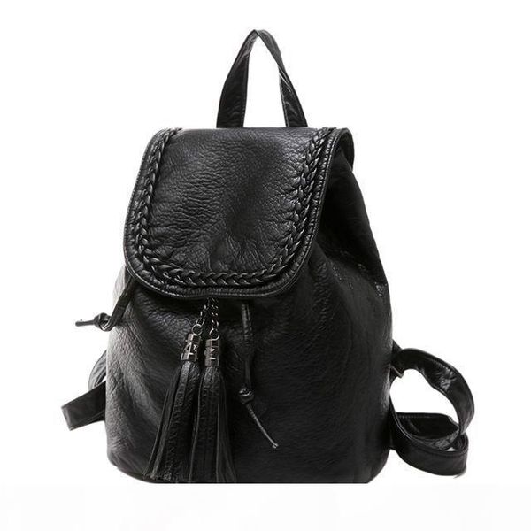 

new fashion women backpacks women's pu leather backpacks small girl school bag ladies designer mochilas