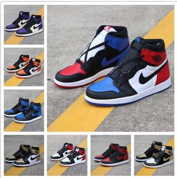 

2020 men 1 basketball shoes banned bred black 3 chicago black toe athletics sneaker 1s trainers mens basketball shoes