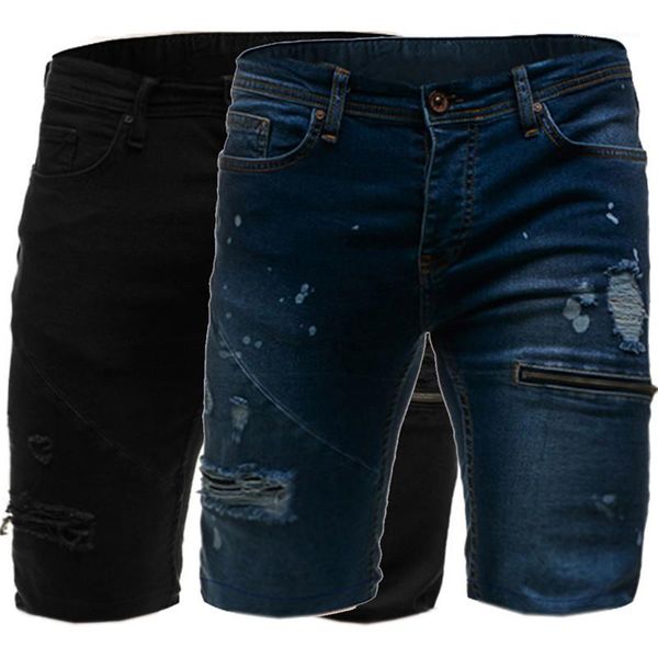 

мода zipper fly отверстия high street лето короткие штаны hiphop вскользь дизайнерские шорты шорты мужские, White;black