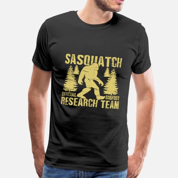 

sasquatch официального bigfoot research team тенниски мужчин дизайнер хлопок плюс размер 3xl подходит интересное здание summer style unique