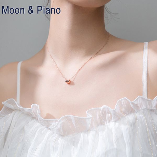 

chains s925 silver necklace female round-link personality women pendant party anniversary temperament elegant clavicle chain girl gift