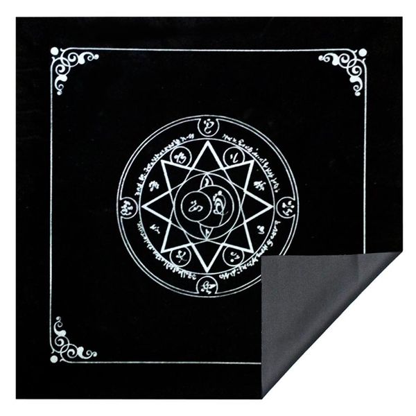 

high divination games tablecloth tarot cloth table card 50x50cm astrological cards board game tarot flannel quality deck altar gpnux