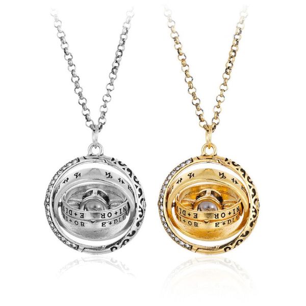 

openable astronomical ball projection necklace 100 language i love you pendant necklace for women men lovers jewelry, Silver