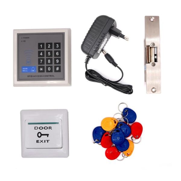 

fingerprint access control rfid 125khz card password entry system gate door kit
