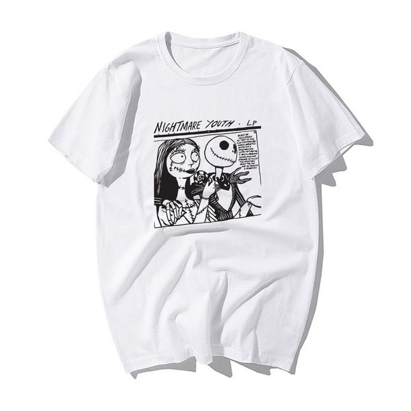 

fashion nightmare youth jack print tshirt men funny halloweent tshirt summer cotton short sleeve tshirt hip hop t-shirt