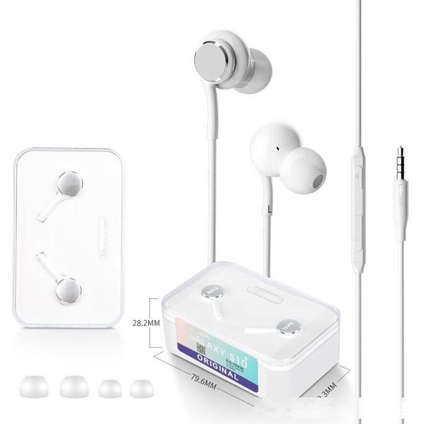 

suitable for samsung s10 headphone crystal box s10 plus s9 headphone ig955 universal headphone ing