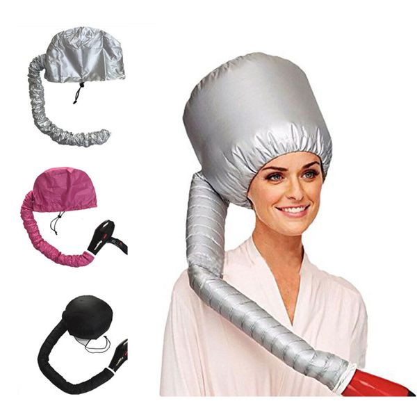 Cappello a vapore per capelli femminile Asciugacapelli Trattamento termico Cappello Donna portatile Beauty SPA Nutriente Hair Styling Cura dei capelli elettrica Tappo riscaldante VT1538