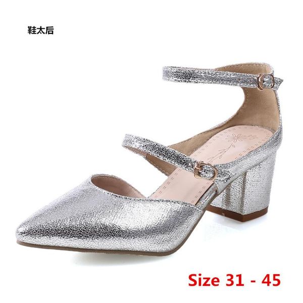 

d'orsay stiletto women pumps square high heels party wedding high heel shoes women concise office lady small big size 31 - 45, Black