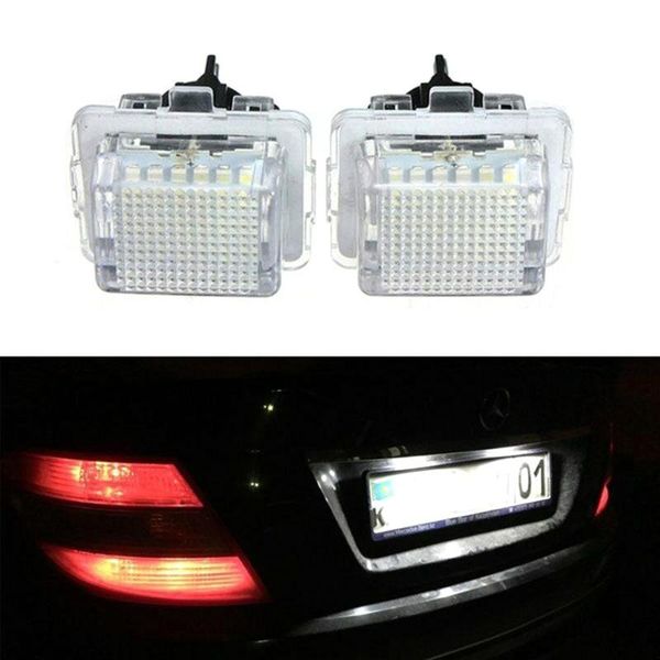 

номерной знак автомобиля свет 2pcs ошибка free smd led количество номерных знаков свет kit для w204 w212 c207 c216 w221