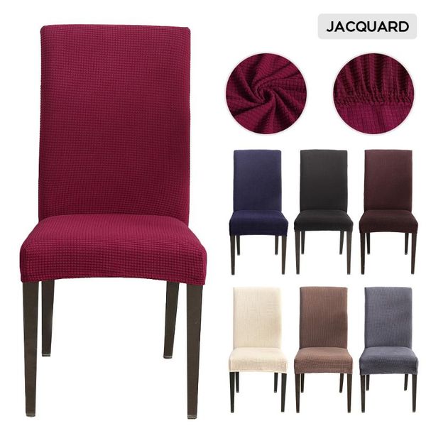 

1pcs removable soft polar fleece fabric chair cover elastic chair covers spandex stretch covers for wedding office l