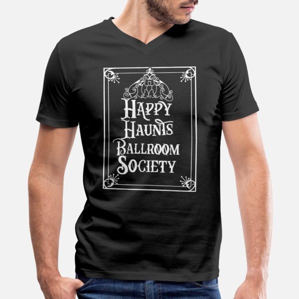 

happy haunts t shirt men designer short sleeve s-3xl fit interesting comical summer pattern shirt