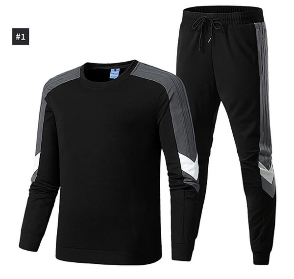 

fashion mens tracksuits &pants suits letters print autumn winter men hoodies& trackpants sets sweatshirts mens outfits, Gray