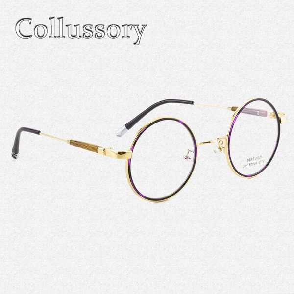 

women men eyeglasses frames optical eyewear round vintage retro prescription reading computer goggles specially light new tr90, Black
