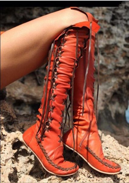 

classics solid cowboy long boots for women round toe mid-calf autumn winter goth boots low square heel shoes, Black
