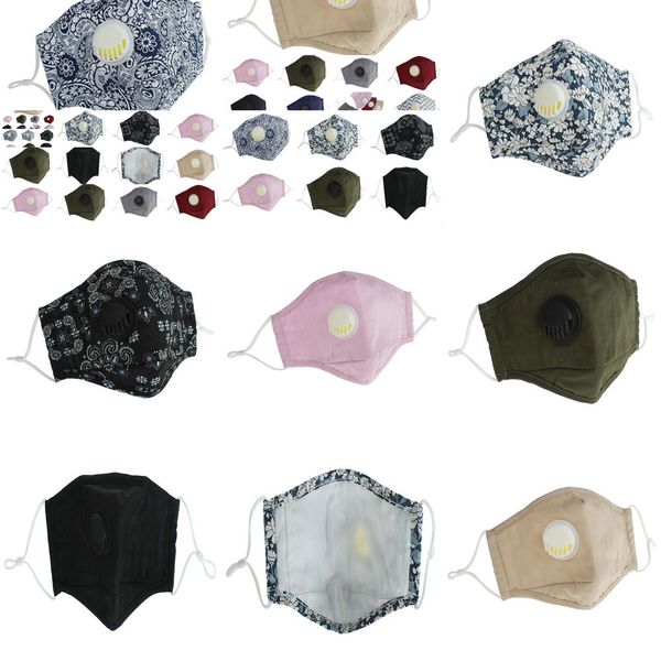 

face washable 2020 mask new pm2.5 anti-dust reusable masks valve protective cotton face ma 8mh0 4o86