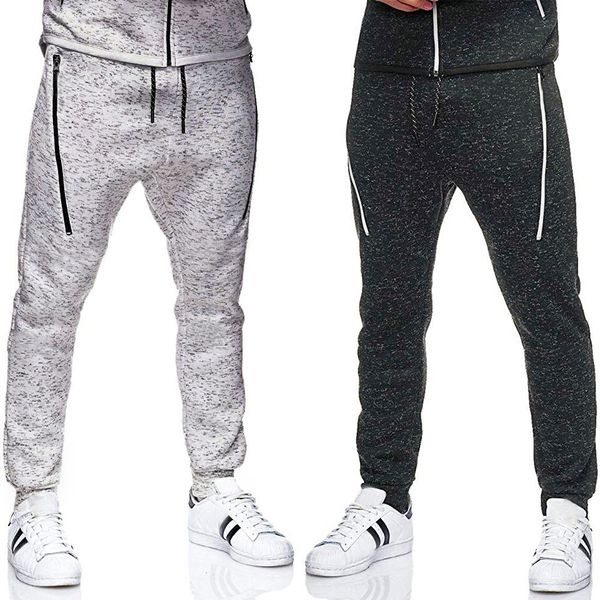 

drawstring pocket custom cotton spandex mens slim fit fleece jogger sweatpants men sports pants, Black