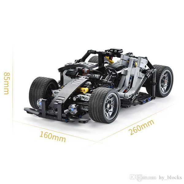 

430pcs монстр cardin строительные блоки автомобиля для kid diy creative assembly игрушки app дистанционного управления прохладный автомобиль