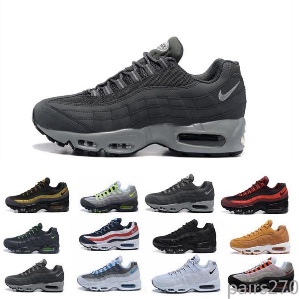 

2019 mens cushion running shoes authentic sports shoes for men sneakers walking outdoor shoes grey man training maxes 40-46 p27