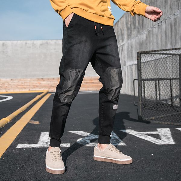 

Januarysnow New Fashion Tracksuit Bottoms Mens Casual Pants Cotton Sweatpants Mens Joggers Striped Track Pants Gyms Clothing