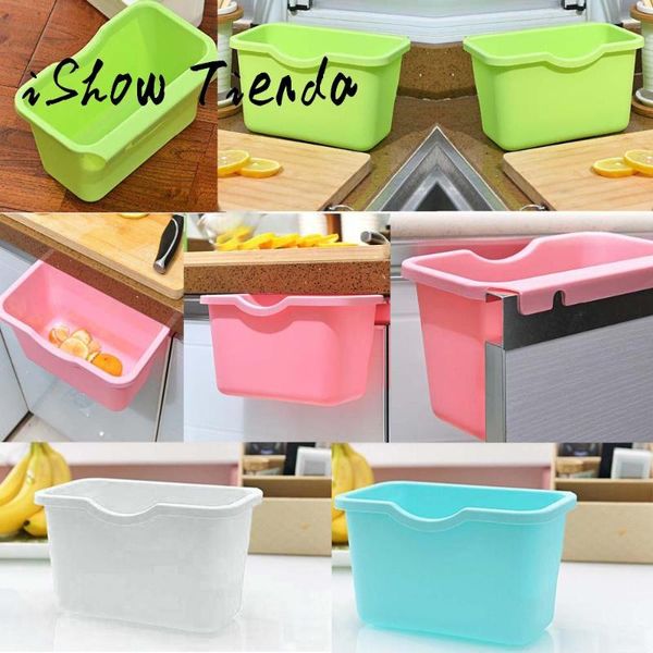 

environmental hanging kitchen cabinet door trash rack style storage garbage boxs#20