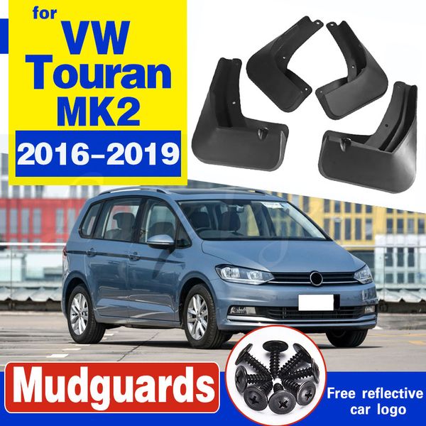 

car accessories for volkswagen vw touran 2016 2017 2018 2019 mk2 mudflap fender mudguard mud flaps guard splash flap mudguards