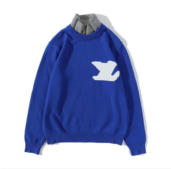 

2020 fashion mens women sweaters with letters autumn men hoodies pullover sweatshirt men clothing blue colors, White;black