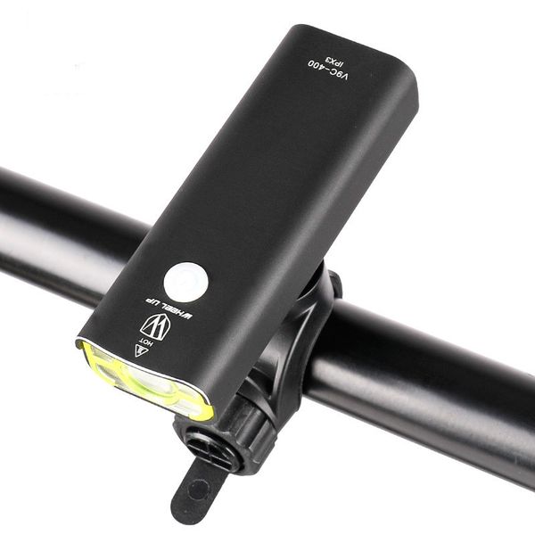 

bike lights 400 lumen usb rechargeable headlight mtb cycling light built-in battery bicycle lamp for safety night riding
