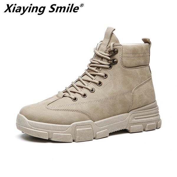 

casual shoes men 2020 autumn winter fashion trend male sneakers size 39-44 comfortable breathable lace-up canvas shoes, Black